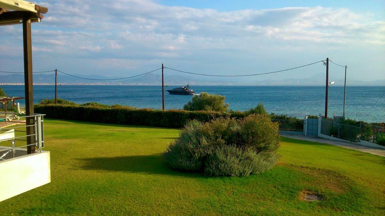 Villa Beautiful House By The Sea,Loutraki Skaloma. Esterno foto