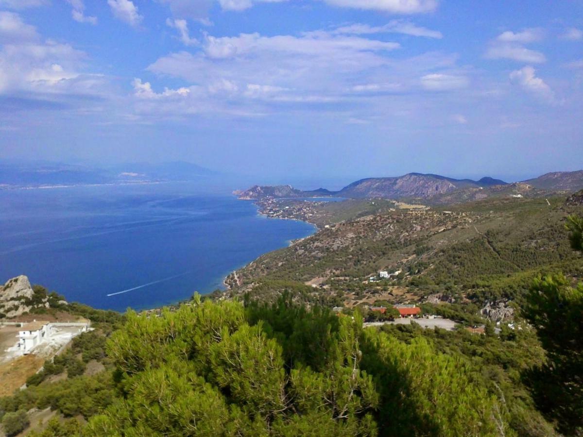 Villa Beautiful House By The Sea,Loutraki Skaloma. Esterno foto
